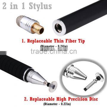 2-in-1 Universal Stylus and Ballpoint Pens - Multi-function Accessories for Tablet / Cell Phone Touch Screen Including IPad Air photo-2