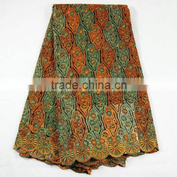 2016 New Swiss Voile Lace Nigeria Fabric African Swiss Voile Lace Fabrics Big Swiss Voile Lace Fabric photo-3