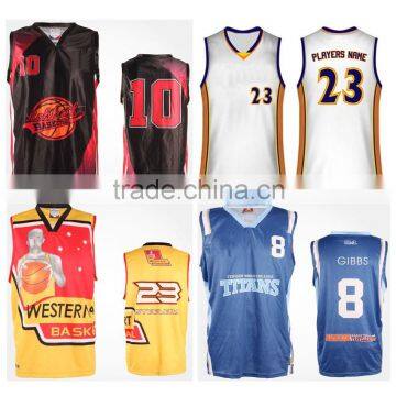2015/2016 latest best basketball jersey uniform design