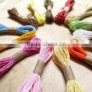 Natural Paper Raffia Ribbon for Gift Decoration Bow Paper Raffia Ribbon Bows