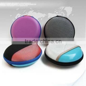 Simple light round eva cd case