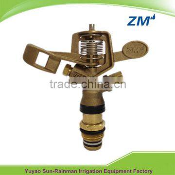 1/2" Full Circle Brass Dual Nozzle Sprinkler