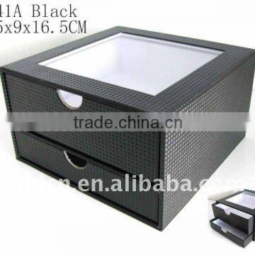 desk stationery holder with drawer