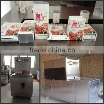 semi automatic paper carton filling machine /paper box packaging machine