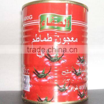 HOT!! 850g spaghetti tomato pasta for Brand sauce 28%-30%