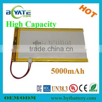 long cycle 3455129 lithium polymer battery cells with pcb