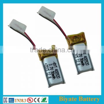 Popular 3.7V 50mAh rechargeable battery lithium polymer