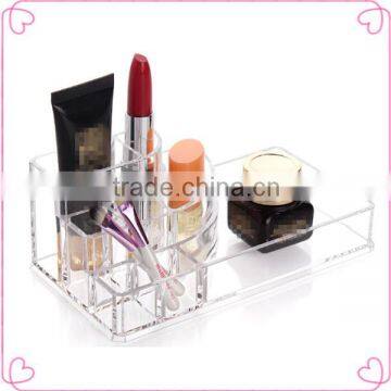 Hot acrylic display case/clear makeup organizer/lipstick organizer for sale