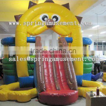 classical inflatable party jumper and tongue slide combo castle SP-CM022