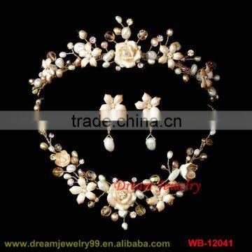 new design flower jewelry sets