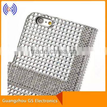 Customized Diamond Leather Flip Bling Case Cover For Samsung Galaxy J7 photo-2