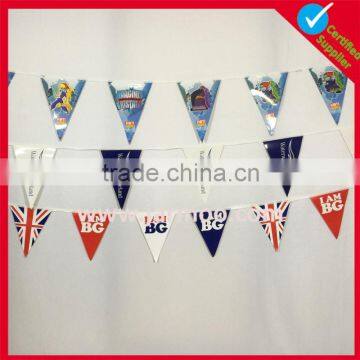 Double sided printing Top selling american flag bunting