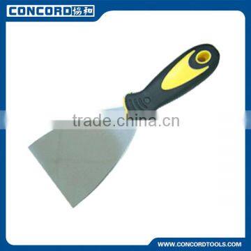 6'' Scraper with Soft Grip Flexible Stainless Steel Blade Putty Knfie wallpaper scraper flexible blade