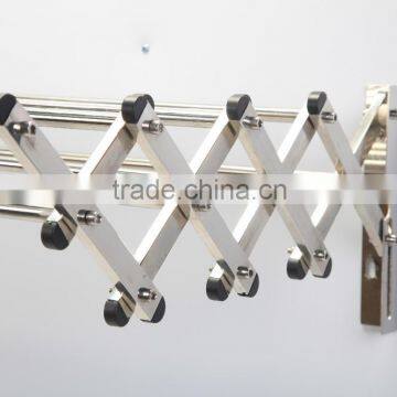 aluminum wall mount drying rack