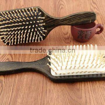 2016 hot selling wood comb, hair comb brush hair brush