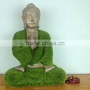 2016 Hot Sale Home Decoration Bronze Flocked Buddha Statue