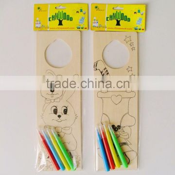 Craft Wooden Door Hanger for Kids