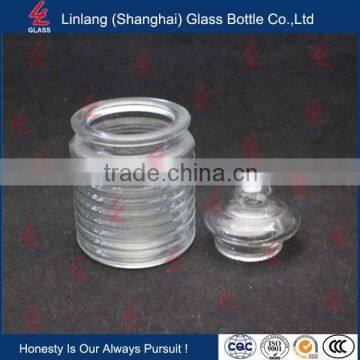 Finely Processed Clear Empty Glass Sealing Bottle