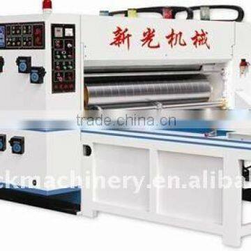 Two Colors Flexo Printing and Slotting Machine