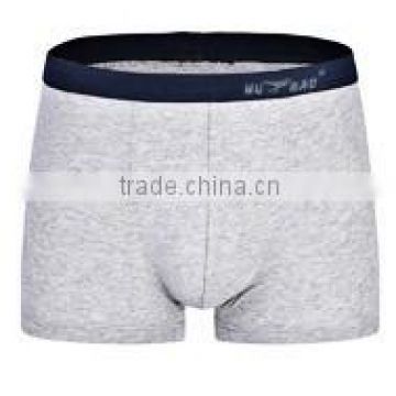 2015mens latest design flat lock stithcing boxer shorts