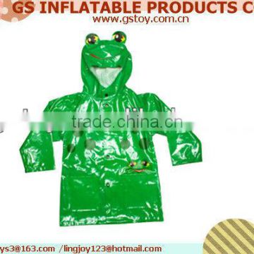 PVC boys raincoat EN71 approved