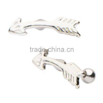 Stainless Steel Arrow Design Cartilage Earring