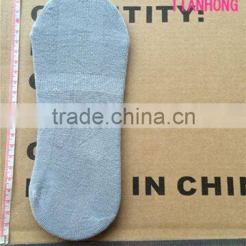 Grey Men Bamboo Invisible Socks photo-3