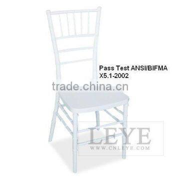 White Resin Wedding and Event Chair photo-4