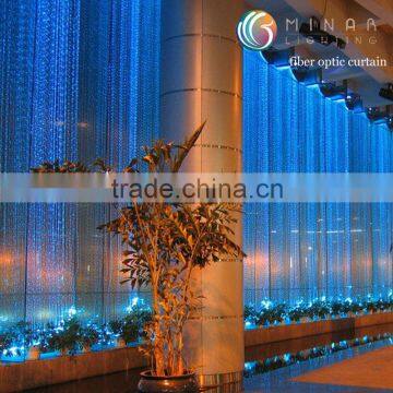 diy fiber optic waterfall light curtain for wall decoration                        
                                                Quality Choice