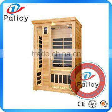 Manufacturer high quality red cedar far infrared sauna low emf