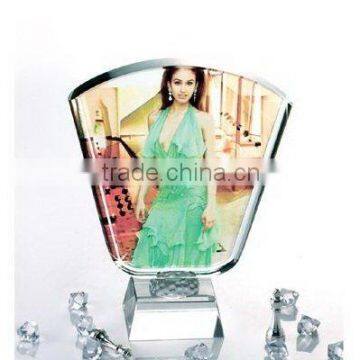 new delivery hot fashional artistic crystal photo frame