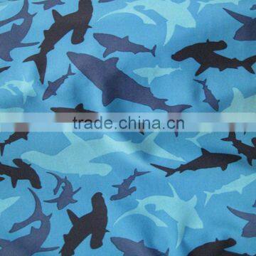 Lovely animal design printed swimwear&beachwear fabric