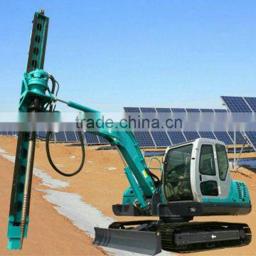 Spiral piling machine