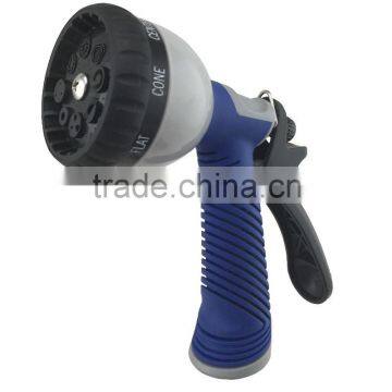 7 Patterns Plastic Hose Nozzle, Garden Hose Nozzle, Garden Hose Spray Gun