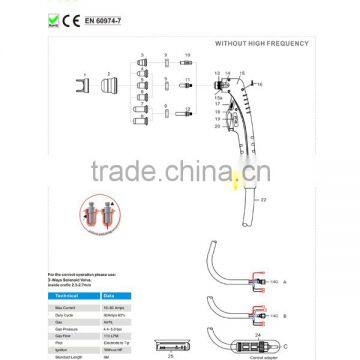 PT60 High Frequency 10-60 AMPS PLASMA CUTTING GUN