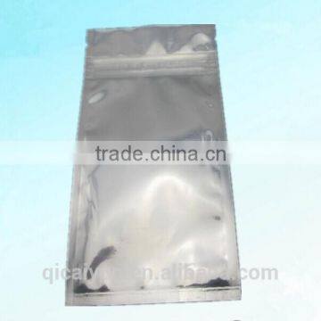 Sliver Aluminum Foil Zip Lock Bag /transparent Zipper Bag Quality Choice photo-2