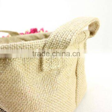 Shopping Bags Jute/promotional Jute Wine Bottle Bag/promotion Jute Shopping Bag photo-5