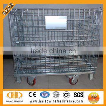 Warehouse stacking cargo storage cage