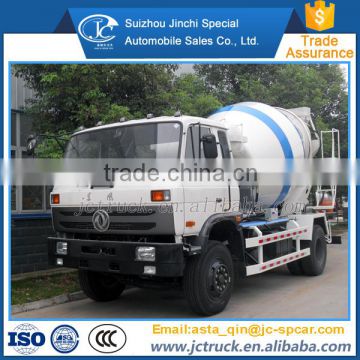 Manual Transmission Type and Diesel Fuel Type Dongfeng 4x2 concrete mixer car wholesale price