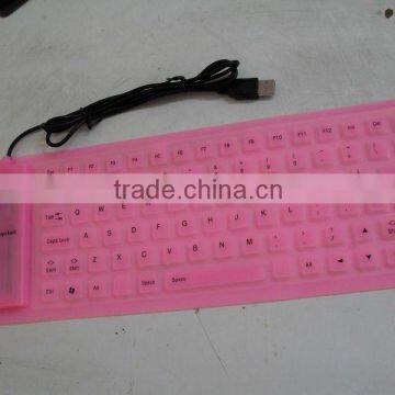 2012 fashion flexible silicone 85 key keyboards