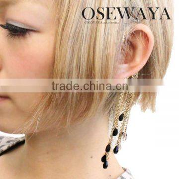 Cute and popular japanese fashion earrings costume jewelry for ladies fashion