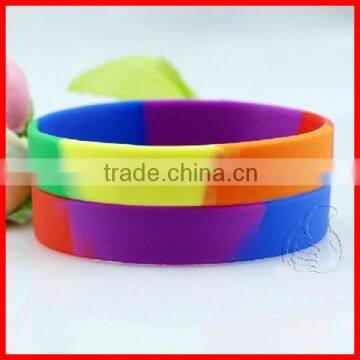 blank custom silicon hand band rubber hand band boys hand band