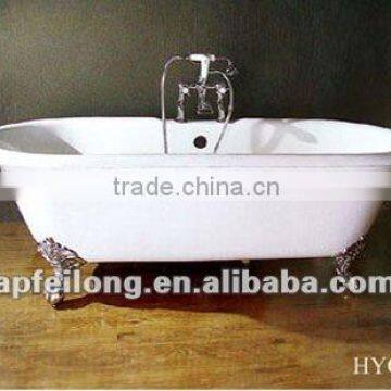 Classical Cast iron Enamel Clawfoot Bathtub