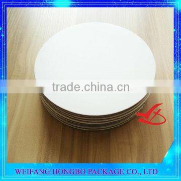 Disposable White Cardboard Cake Circle Base