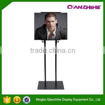 ningbo outdoor advertising iron aluminum metal easel stand display rack