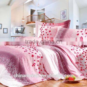 100% microfiber 75gsm duvet cover set with beautidul design