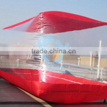 Hot sale Clear PVC Car Cover Inflatable Garage for Car and Motor Bike                        
                                                Quality Choice