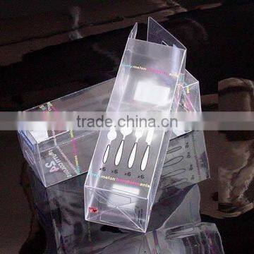 GH2 Customize stylish stylish PVC folding packing plastic box for cocmetic