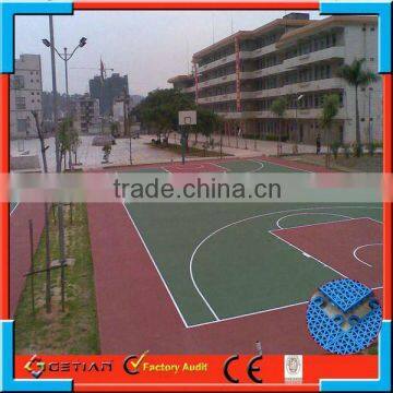 standard size basketball court manufacturer