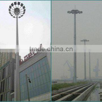 25m 30m 35m 40m 45m high mast lighting pole